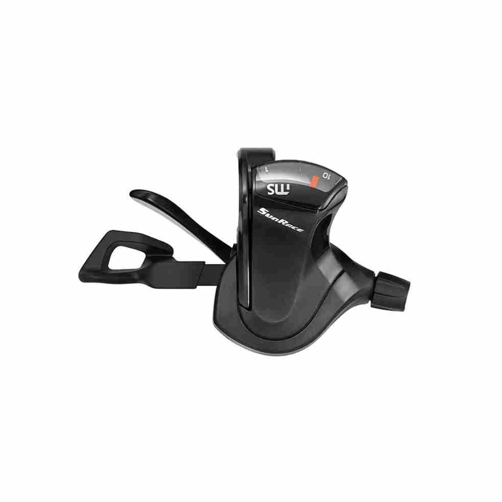 Mando derecho Sunrace ms MTB 10v, ventana indicador piñón