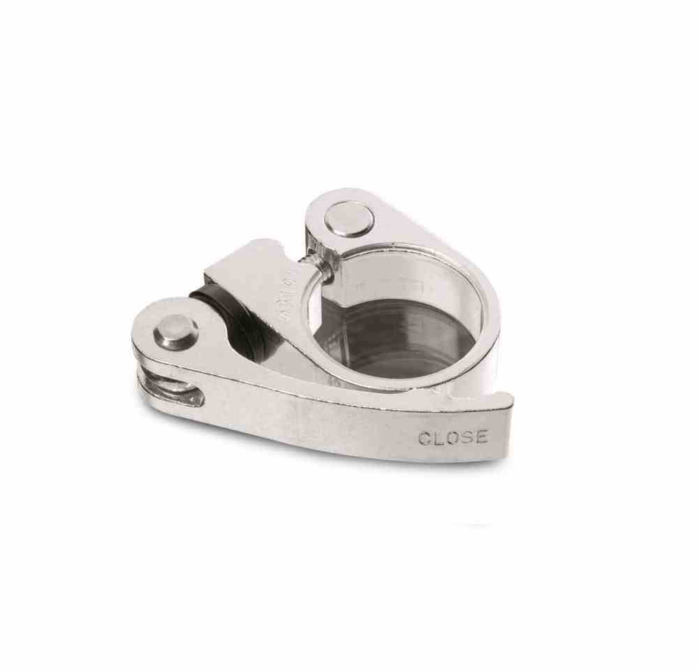 Abrazadera Cierre Sillín Ø34.9 mm Palanca, plata