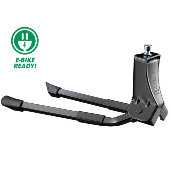 Caballete Central Doble brazo URSUS HOPPER articulado, 50 Kg, Negro, h max=275 mm, màx.estabilidad