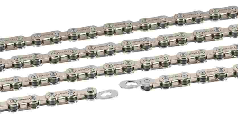 CADENA CONNEX 8V 08 114 Eslabones, interiores y exteriores niquelados