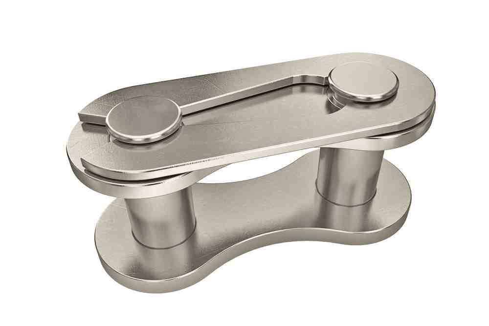 Clip conexión Cadena 1v 00 spring-clip, 1 unidad - acero
