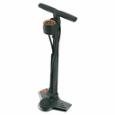 Bomba de Pie SKS AIRMOTION 12.0 Bar, metálica, manómetro superior, negro