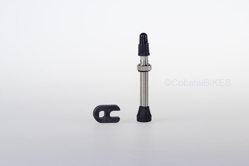[187950] Válvulas Tubeless AHOOH Latón, Presta 46mm  (Bote 12x + 6x Extractor obús)