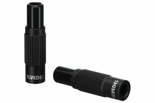 [ELV2023167-2X] Tensor Funda Elvedes Ø3.5 mm (estrecha, de kit superflex tija telesc.), alumino, negro (Bolsa 2x)