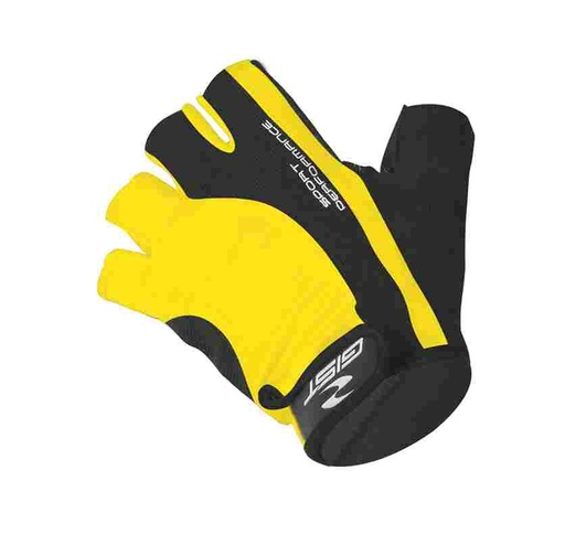 [GS5515SY] Guantes GIST PRO corto verano, talla S, Amarillo Fluor