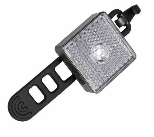 [GCW08] Luz señalización delantera con reflectante USB Gaciron, automática, sensor movimiento