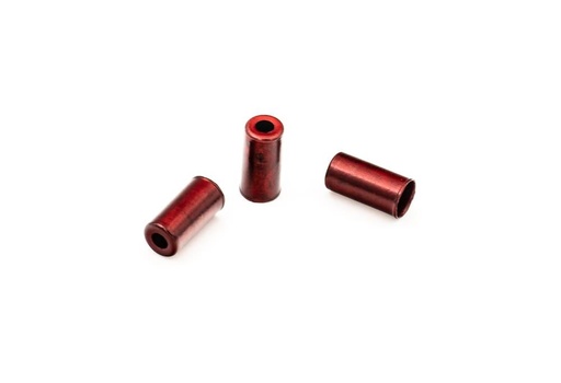 [BK24009R] Tope de funda de freno Ø5 mm BRAKCO, latón, Rojo (10x)