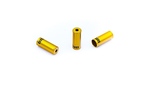 [BK24013GL] Tope de funda de freno Ø5 mm BRAKCO, Aluminio CNC, Dorado (10x)