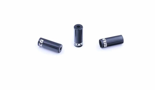 [BK24013K] Tope de funda de freno Ø5 mm BRAKCO, Aluminio CNC, Negro (10x)