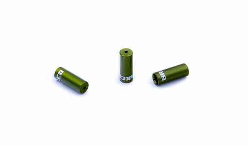 [BK24014G] Tope de funda de cambio Ø4,3 mm BRAKCO, Aluminio CNC, Verde (10x)