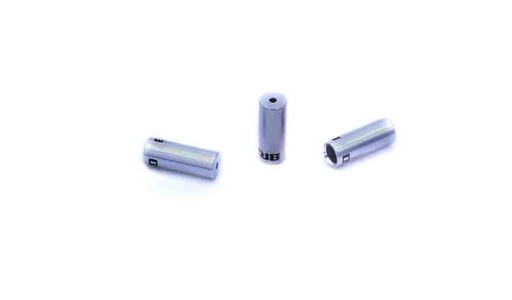 [BK24014S] Tope de funda de cambio Ø4,3 mm BRAKCO, Aluminio CNC, Plata (10x)