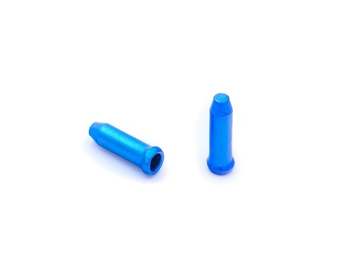 [BK24023B] Terminal de cable freno/cambio 1,6 mm BRAKCO, Alumino, Azul (10x)