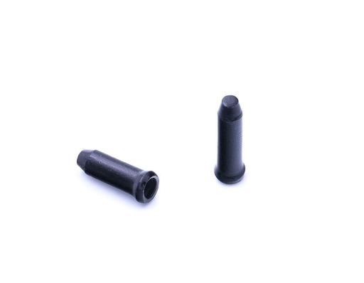 [BK24023K] Terminal de cable freno/cambio 1,6 mm BRAKCO, Alumino, Negro (10x)