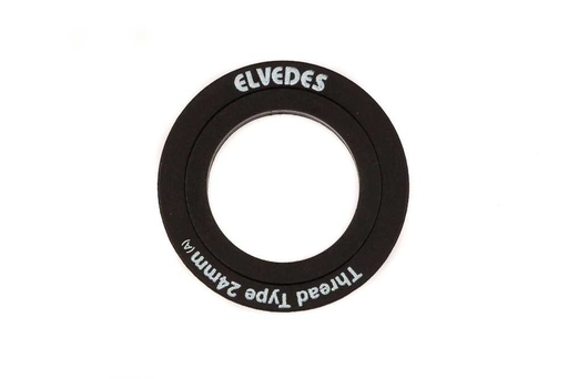 [E2018081] Tapas Rodamiento Elvedes externo Pedalier BSA Shimano tipo copa (24mm, 2 pzas.)