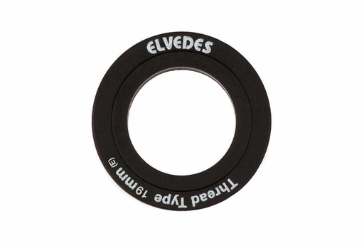 [E2019064] Tapas de Rodamiento Pedalier Elvedes 40mm sin borde FSA 19mm Mega Exo TYPE E (2 Ud.)