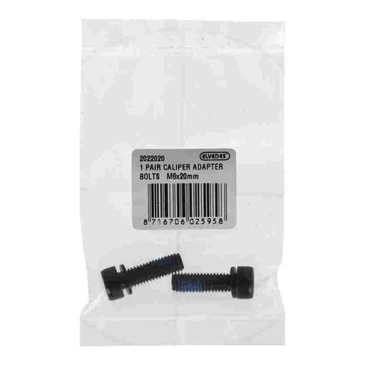 [E2022020] Tornillos Elvedes para pinza M6 x 20 mm (2x)