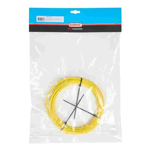 [E1120SY] Funda de Cable de Cambio Elvedes Ø4.2mm con liner interno, Amarillo (rollo 10m )