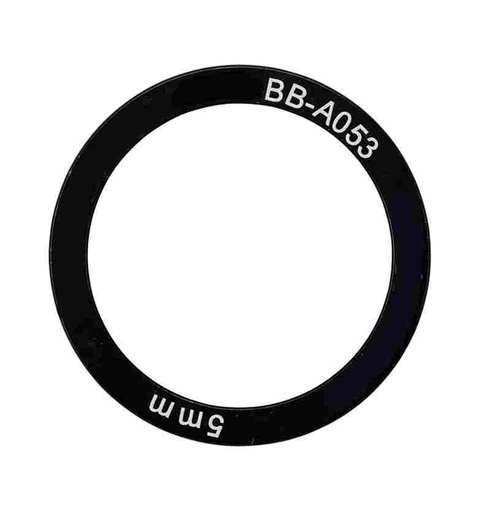 [E2019076] Espaciadores aluminio Elvedes Pedalier-biela 38 x 30 x 5mm (4 Ud.)