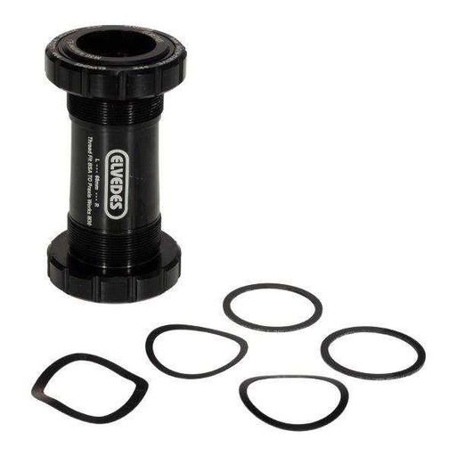 [E2020088] Pedalier Elvedes thread fit, roscado, BSA 68mm Ø28-30mm Praxis