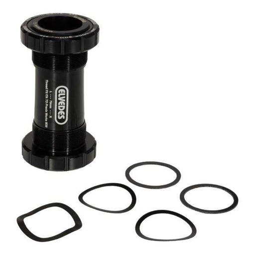 [E2020089] Pedalier Elvedes rosca ITA Praxis carretera 70mm Ø28-30mm