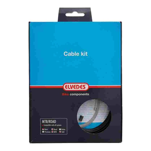 [E2021040] KIT Cable de Cambio Elvedes 4.2mm, negro