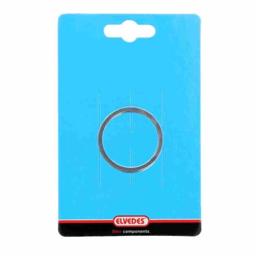 [E2023012] Galga-arandela espaciadora para Disco de Freno Center Lock, 0,1mm,  Inox.(4x)