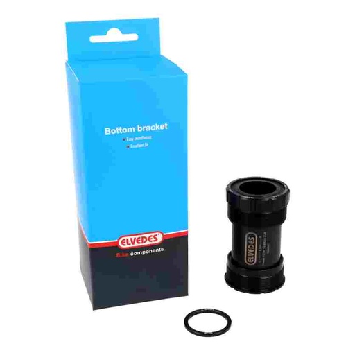 [E2024047] Pedalier Elvedes thread fit, rosca, asimétrico, T47A 77,5mm Ø29mm Sram DUB
