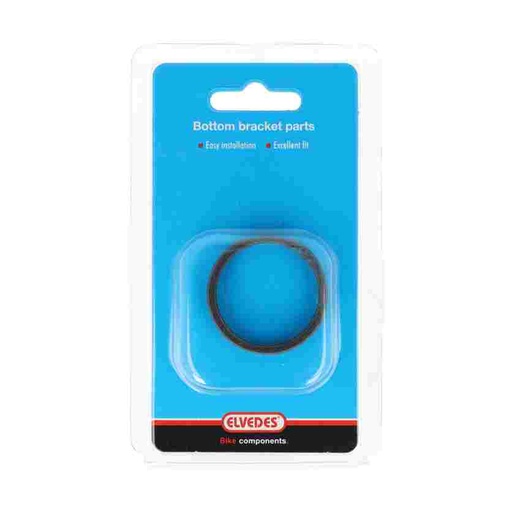 [E2024129] Espaciador Elvedes Ø37,1xØ46x12mm pedalier Twist fit ref 2019120 2020090 Ø46, 2018074 D, 2018073 Der