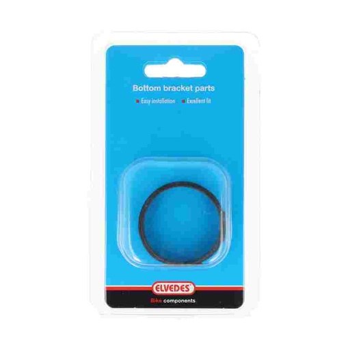 [E2024133] Espaciador Elvedes Ø39 x Ø41 x 12mm para pedalier Twist fit  ref 2018070 izquierdo