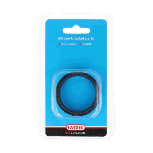 [E2024137] Espaciador Elvedes Ø40.5 x Ø46 x 12mm para pedalier Twist fit 2018073 PF30 Ø46mm izq, 2018074 izq