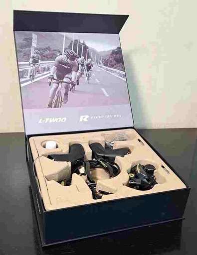 [LT0122] Set Gravel 12v Hidráulico L-TWOO: Palancas, pinzas, cambio, accesorios, Caja-estuche