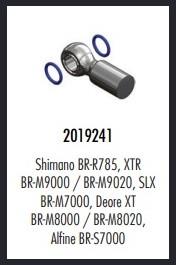 [E2019241] Junta tórica Elvedes para Banjo Shimano (20x)