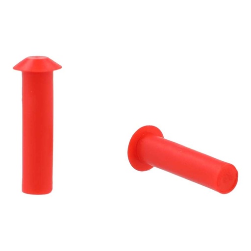 [E2023003] Tapones universales antigoteo para pinza y maneta de freno, evita derrames (DOT/Mineral, 10x)