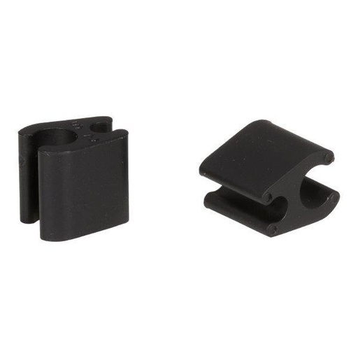 [ELV2020101] Clips de sujección de Funda Elvedes Duo 5.0mm - 2.5mm (Freno/DI2 eBike), 50x