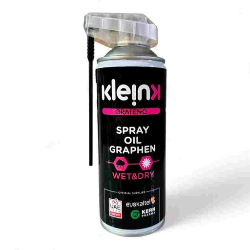 [K010SP] Spray Lubricante húmedo-seco Graphen Oil WET+DRY KLEIN 400 ml