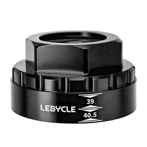 [LB0127] LEBYCLE Llave doble para lockring de plato 39/40.5mm Direct Mount, Center Lock y pedialier BB Shiman