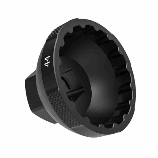 [LB0140] LEBYCLE Llave de pedalier cazoleta AL7075 para dinamométrica 1/2" Ø44mm 16 muescas