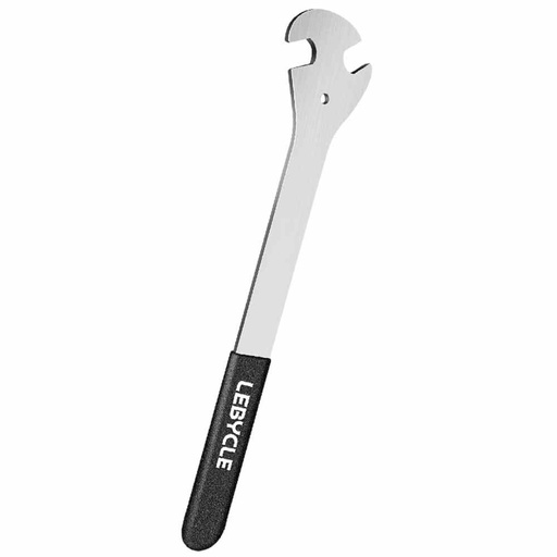 [LB0213] LEBYCLE Llave de pedales para taller, acero de alta resistencia, mango antideslizante