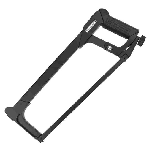 [LB0225] Sierra de arco de 300 mm, cuerpo en aluminio y empuñadura de composite. Incluye hoja de 24 TPI para cortes finos en aluminio, acero fino y plásticos