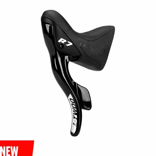 [LT0084] Palanca izquierda desviador carretera 2x10v, compatible Shimano, L-TWOO, Sin caja
