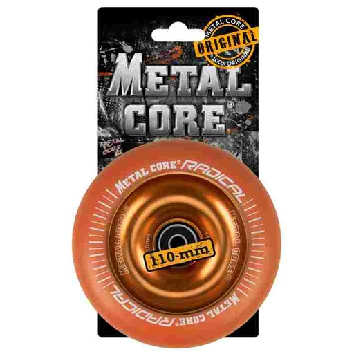 [MCRADC10O] Rueda patinete 100mm METAL CORE RADICAL C naranja fluorescente (*Agotado en fabricante)
