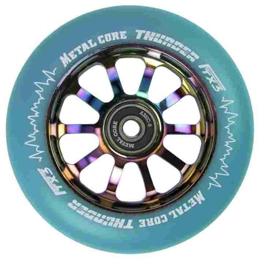 [RMCTHUP110] Rueda patinete 110mm METAL CORE THUNDER Azul/Rainbow