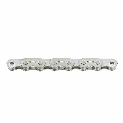 [SRC002] Cadena Sunrace plata 1v fixed/bmx 1/2 x 1/8