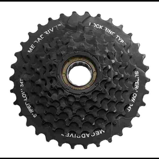 [SRFW04] Piñonera rosca Sunrace 7v 14-34T, negra