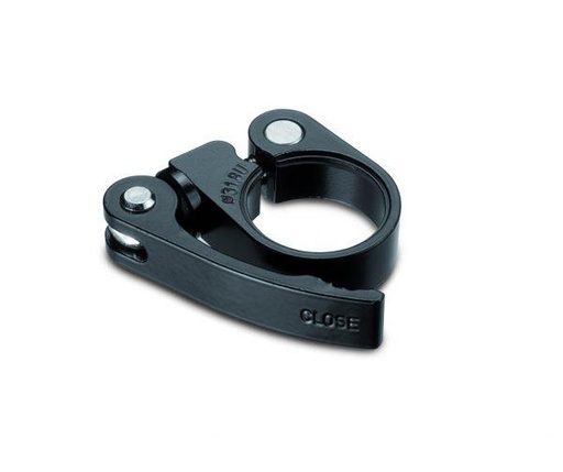 [U601D28V00] Abrazadera Cierre Sillín Ø28.6 mm Palanca, Negro