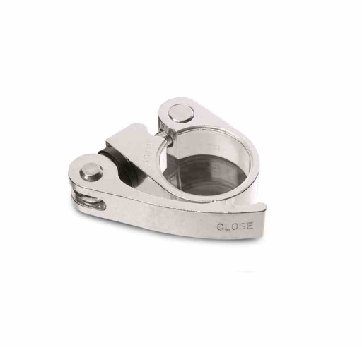 [U602D32C11] Abrazadera Cierre Sillín Ø31.8 mm Palanca, plata