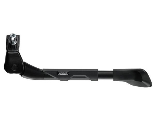 [U78VN00S] Caballete lateral anclaje central URSUS KING, 35 kg, Negro, ajustable (allen) 24" a 28"