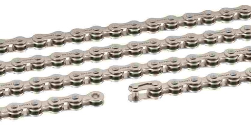 [WH7EB24] Cadena Connex 7v para cambio de tambor 3/32" eBike 124 eslabones, niquelada *