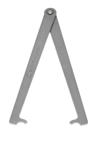 [WT001] Medidor de desgaste de cadena, indicador elongación Connex,  Inox.  máxima precisión