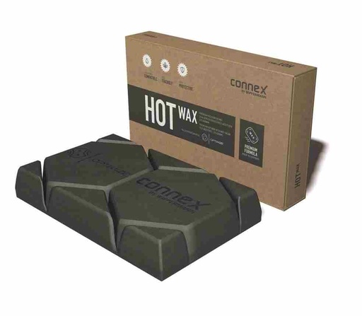 [WT010] Cera sólida CONNEX HOT WAX para encerado de cadenas en caliente, pastilla 325 g